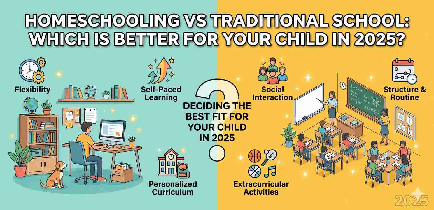 Homeschooling vs Traditional School: Which Is Better for Your Child in 2025?