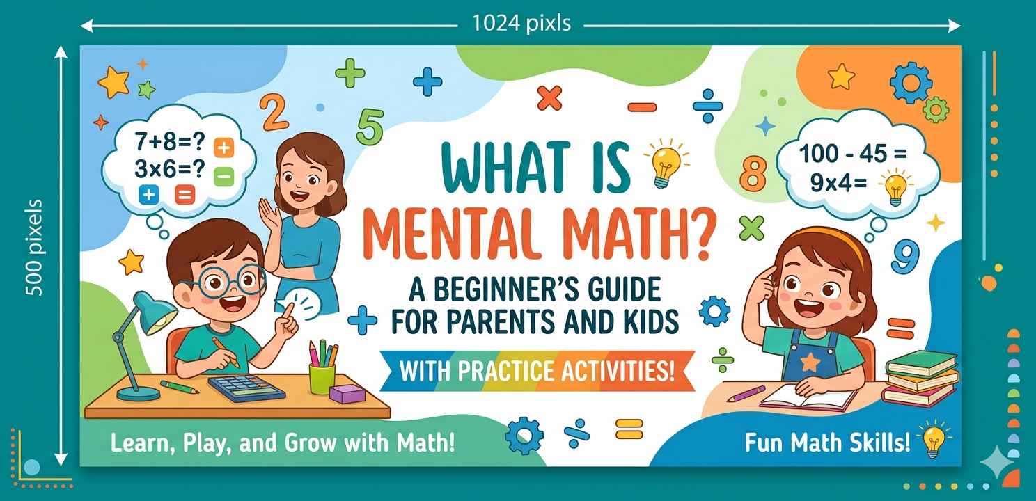 What Is Mental Math? A Beginner’s Guide for Parents and Kids (With Practice Activities)