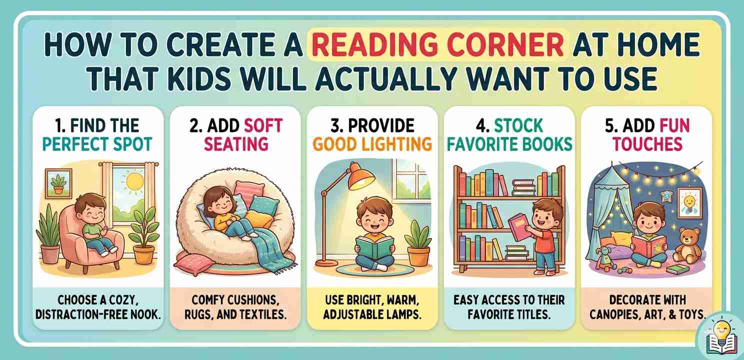 Reading Corner at Home: Complete 2025 Guide Kids Will Actually Love