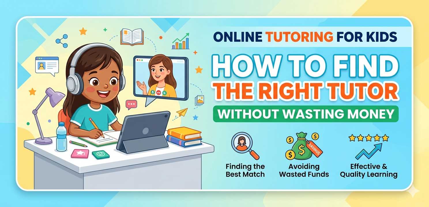 Online Tutoring for Kids: How to Find the Right Tutor Without Wasting Money